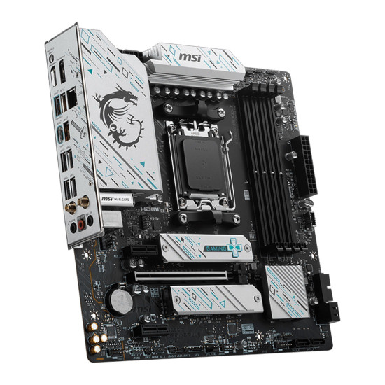 Дънна платка MSI B650M GAMING PLUS WIFI, mATX, AMD Ryzen, Dual Channel DDR5, 1x PCIe x16
