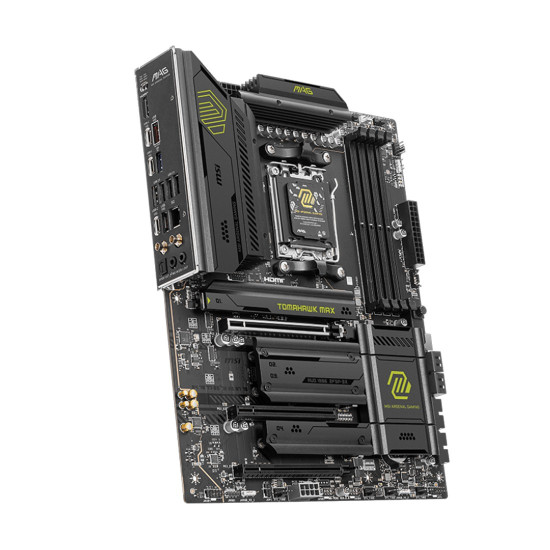 Дънна платка MSI MAG B850 TOMAHAWK MAX WIFI, ATX, Socket AM5, 4x DDR5, 3x PCIe 3.0 x16