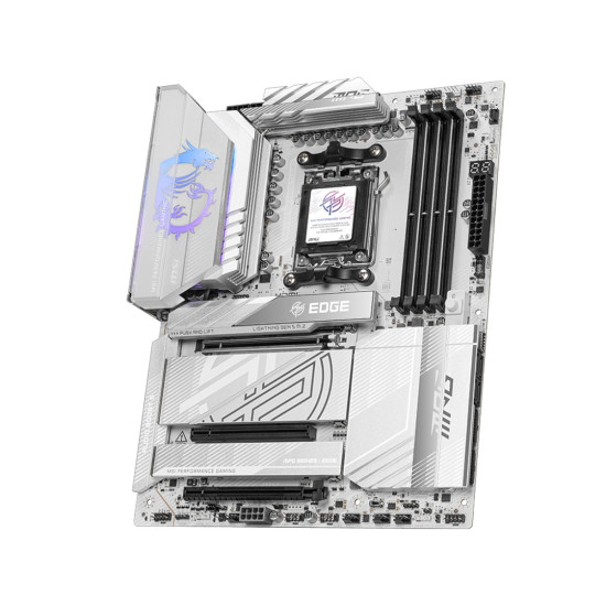Дънна платка MSI MPG X870E EDGE TI WIFI, ATX, Socket AM5, 4x DDR5, 3x PCIe 3.0 x16