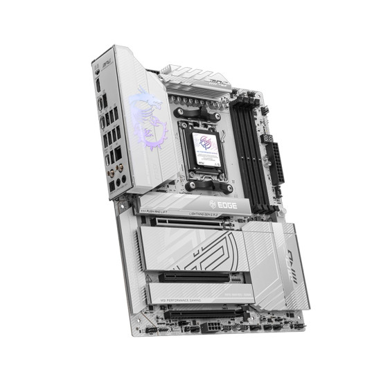 Дънна платка MSI MPG X870E EDGE TI WIFI, ATX, Socket AM5, 4x DDR5, 3x PCIe 3.0 x16