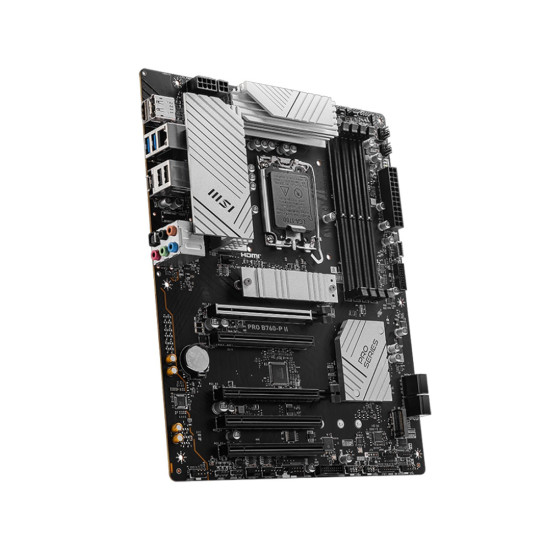 Дънна платка MSI PRO B760-P II, ATX, LGA 1700, 4x DDR5, 5x PCIe x16