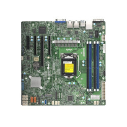 Дънна платка Supermicro MBD-X12STL-F-O, microATX, Single Socket LGA-1200, 1 PCIe 4.0 x8