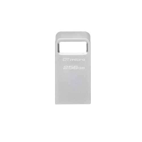 Флаш памет Kingston DataTraveler Micro, 256GB, USB 3.2 Gen, Metal
