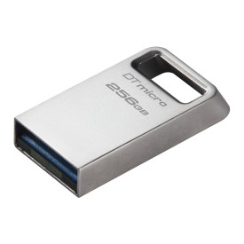 Флаш памет Kingston DataTraveler Micro, 256GB, USB 3.2 Gen, Metal