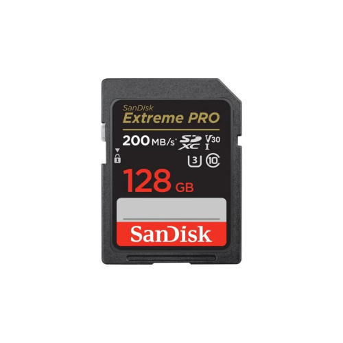 Карта памет SanDisk Extreme PRO SD, 128 GB
