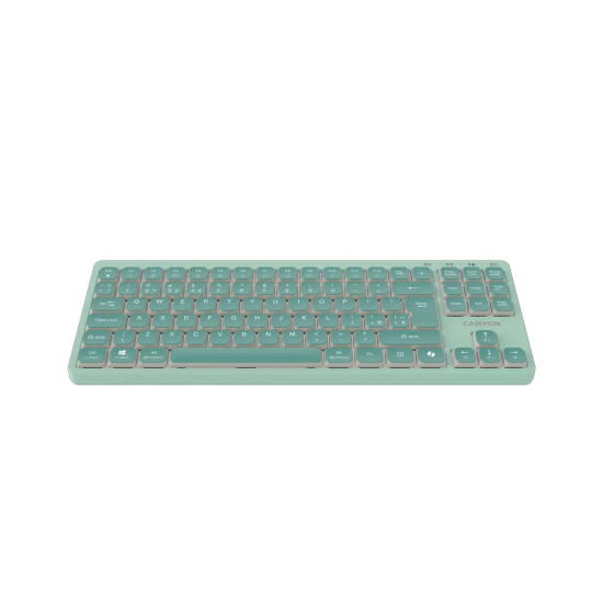 Клавиатура Canyon OnType 10, Green