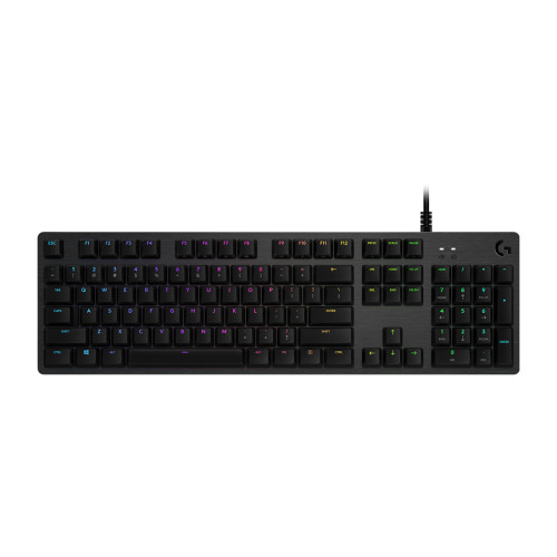 Клавиатура LOGITECH G512 Carbon RGB Mechanical Gaming Keyboard, Black