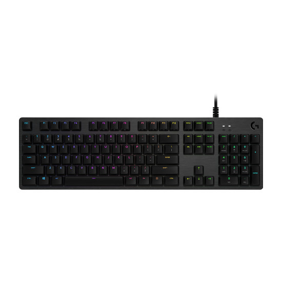 Клавиатура LOGITECH G512 Carbon RGB Mechanical Gaming Keyboard, Black