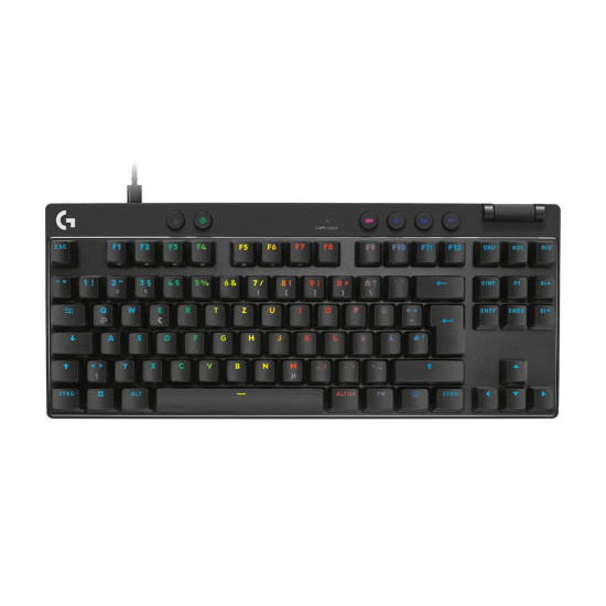 Клавиатура LOGITECH PRO X TKL RAPID, Black