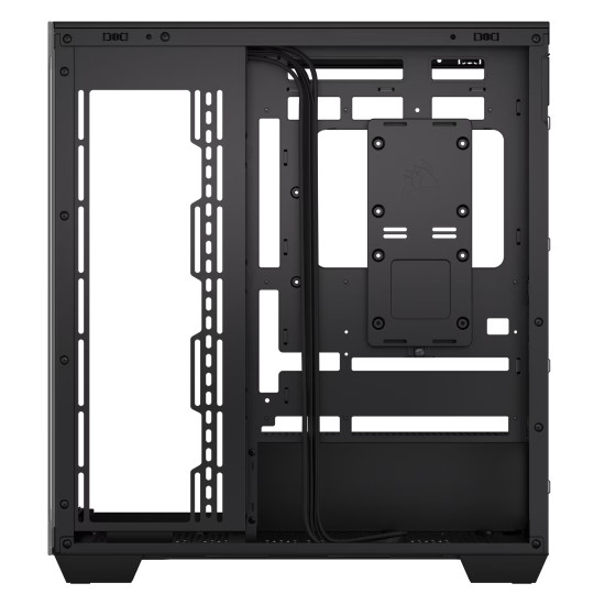 Кутия за компютър Corsair 3500X, Mid-Tower, ATX, Tempered Glass, Black