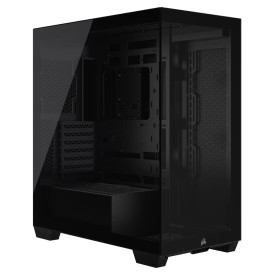 Кутия за компютър Corsair 3500X, Mid-Tower, ATX, Tempered Glass, Black