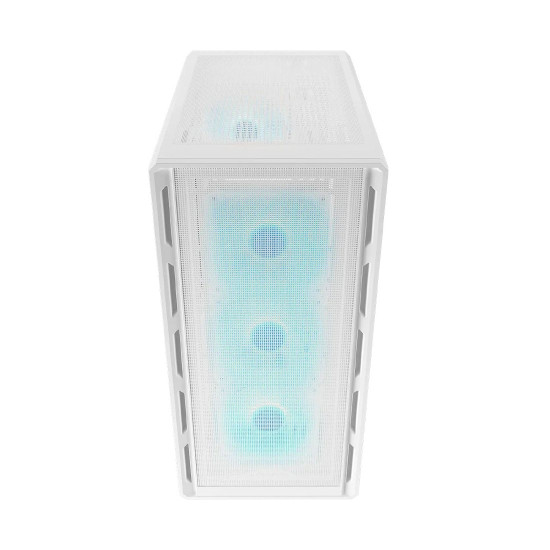 Кутия за компютър COUGAR AIRFACE PURE PRO, Mid Tower, White