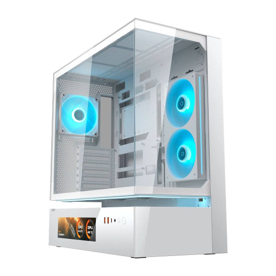 Кутия за компютър COUGAR CFV235 Vision, Mid Tower, White