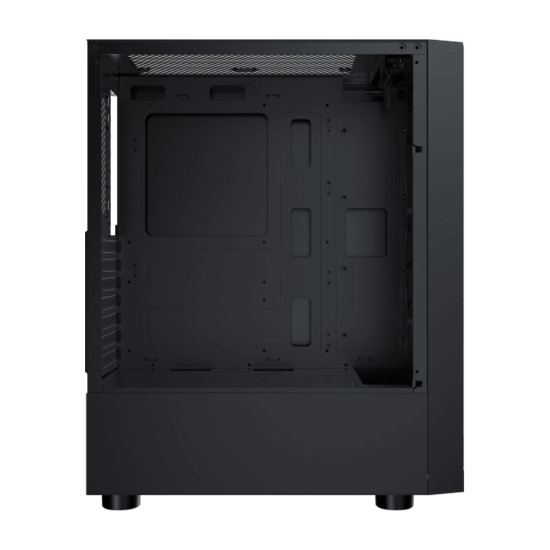 Кутия за компютър Xigmatek Duke EN49158, ATX/M-ATX/Mini ITX, USB3.0x1 + 2.0x2, Meshed + TG Frontpanel, Left TG, Front 4PCS x 24F Fan
