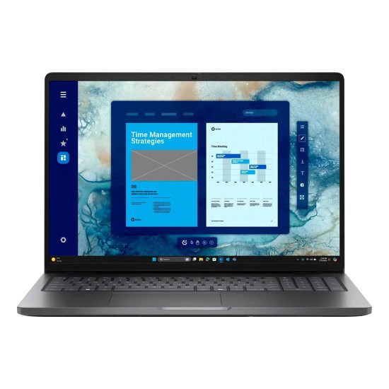 Лаптоп Dell Pro 16 PB16250, 16.0 инча WUXGA, Intel Core Ultra 5 125H, 16GB RAM DDR5, 512GB SSD M.2, Intel Graphics, Wi-Fi, Bluetooth, Windows 11 Pro