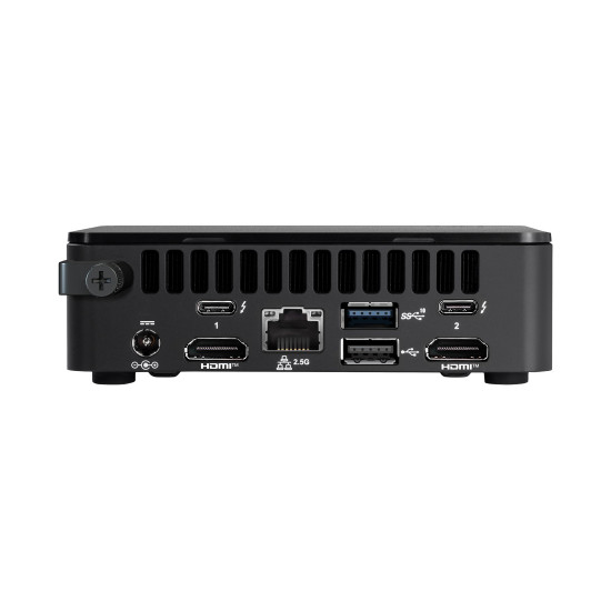 Мини компютър ASUS NUC 13 Pro, Intel Core i7-1360P, Intel Iris Xe Graphics, DDR4 SO-DIMM, до 64GB, M.2 SSD, HDMI 2.1, Thunderbolt 4, Wi-Fi 6E, Bluetooth 5.3, Free DOS, 90AR0031-M000E0