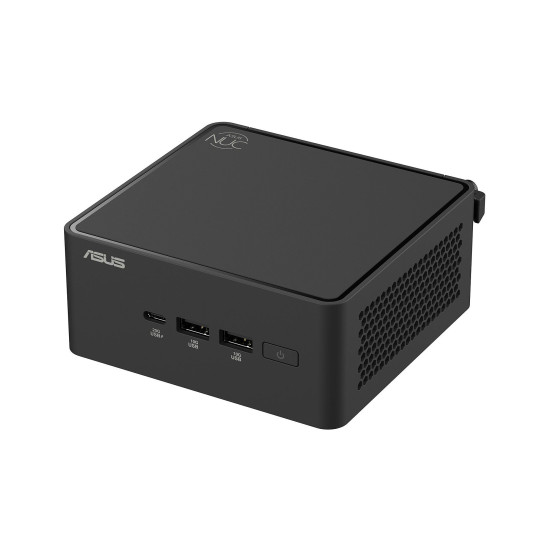 Мини компютър ASUS NUC 15 Pro Tall NUC15CRH, Intel Core 3 100U, без RAM, без SSD, Intel UHD Graphics, DDR5, M.2 PCIe 5.0, Wi-Fi 7, Bluetooth 5.4, USB 4, HDMI 2.1, Free DOS