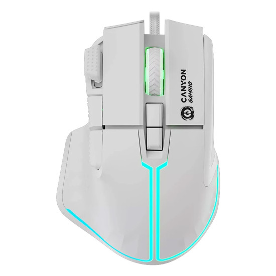 Мишка CANYON Fortnax GM-636, White