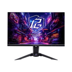 Монитор Asrock PG27QFT2A, 27 инча, QHD 2560x1440, IPS, 180Hz, 1ms, 99% sRGB, 2xHDMI 2.0, 1xDisplayPort 1.4, 1xAudio Jack, Wi-Fi антена, 2x2W Speakers