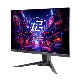 Монитор Asrock PG27QFT2A, 27 инча, QHD 2560x1440, IPS, 180Hz, 1ms, 99% sRGB, 2xHDMI 2.0, 1xDisplayPort 1.4, 1xAudio Jack, Wi-Fi антена, 2x2W Speakers
