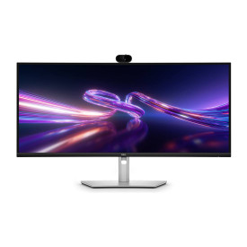 Монитор Dell P3426WEV, 34 инча, извит, WQHD (3440 x 1440), 8/5 ms, DisplayPort, 2 x USB 3.2, Tilt, Swivel, Slant
