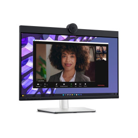 Монитор Dell Pro P2424HEB, 23.8 инча, Full HD, IPS, 60Hz, USB-C хъб, 90W Power Delivery, RJ45, 4MP, Microphone, Speakers
