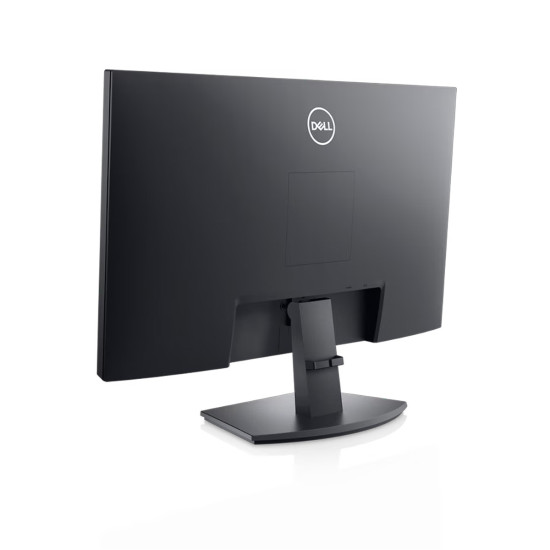 Монитор Dell SE2722H, 27 инча, FHD 1920 x 1080, 75Hz, 4ms, HDMI, VGA, FreeSync, Flicker-free, Anti-glare, Glossy Black
