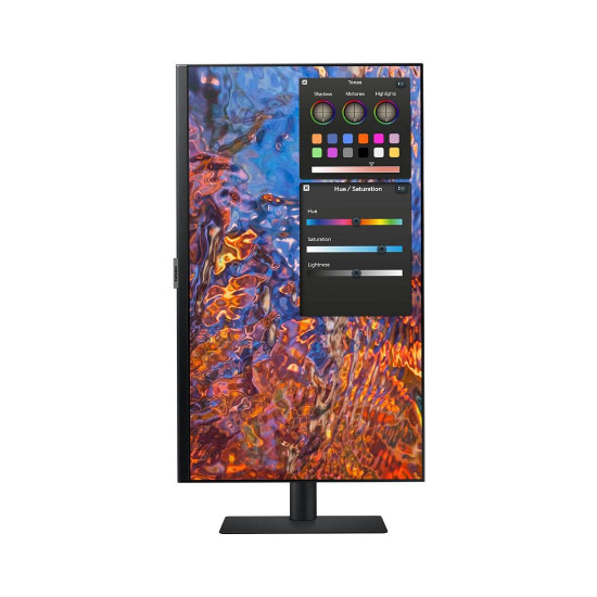 Монитор Samsung ViewFinity S8 S80PB LS27B800PXPXEN, 27 инча, 3840x2160, IPS, HDR400, USB-C, LAN, HDMI, DisplayPort
