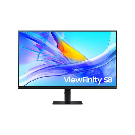 Монитор Samsung ViewFinity S8 S80UD LS32D800UAUXEN, 32 инча, UHD 4K, 60Hz, 5ms, HDR10