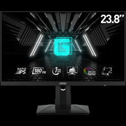 Монитор MSI G244PF E2, 23.8 инча, Rapid IPS, Full HD, 180Hz, 1ms, Adaptive Sync, Night Vision, Anti-Flicker, Low Blue Light, HDMI, DisplayPort