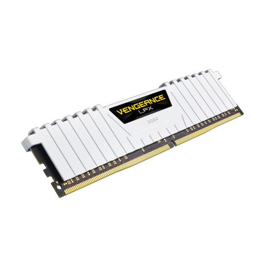 RAM памет Corsair Vengeance LPX, 32GB (2x16GB) DDR4, 3200MT/s, CL16, White, Kit of 2