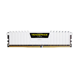 RAM памет Corsair Vengeance LPX, 32GB (2x16GB) DDR4, 3200MT/s, CL16, White, Kit of 2