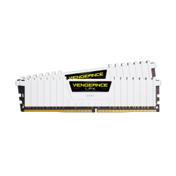 RAM памет Corsair Vengeance LPX, 32GB (2x16GB) DDR4, 3200MT/s, CL16, White, Kit of 2