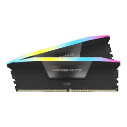 RAM памет Corsair Vengeance RGB, 64GB (2x32GB) DDR5, 6000MT/s, CL30, Kit of 2