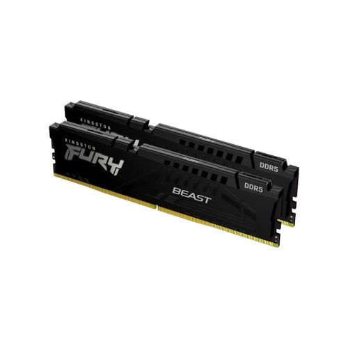 RAM памет Kingston FURY Beast Black EXPO 32GB (2x16GB), 6000MT/s, DDR5, CL36, DIMM, Kit of 2