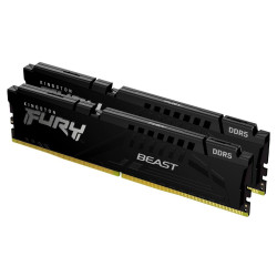 RAM памет Kingston FURY Beast Black XMP 16GB (2x8GB) 6000MT/s, DDR5, CL30, DIMM, Kit of 2