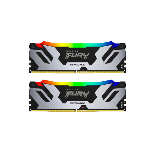 RAM памет Kingston FURY Renegade, 96GB (2x48GB), DDR5, 6000MT/s, CL32, DIMM, XMP 3.0, Intel/AMD Ready, Kit of 2