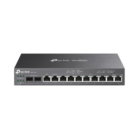 Рутер TP-Link ER7212PC Omada Gigabit VPN с PoE+, 2 x Gigabit SFP WAN/LAN, 1 x Gigabit RJ45 WAN, 1 x Gigabit RJ45 WAN/LAN, 8 x Gigabit PoE+ RJ45 LAN, 802.3at/af, 110W, 3-в-1 (Рутер, PoE+ суич, контролер)