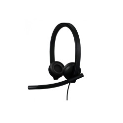 Слушалки Logitech H570e USB Stereo Headset with Noise-Cancelling Microphone, Black