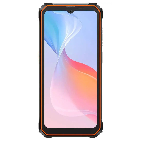 Смартфон Blackview BV6200Pro, 6.56 инча, HD+, Helio P35 (Octa-core 2.3GHz), 6GB+128GB, 13000mAh, IP68/IP69K, 8W Reverse Charging, Android 13, Orange