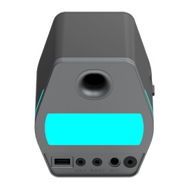 Тонколони EDIFIER G2000, 2.0 стерео, Bluetooth 5.3, USB, AUX, RGB подсветка, 16W RMS, Black