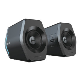 Тонколони EDIFIER G2000, 2.0 стерео, Bluetooth 5.3, USB, AUX, RGB подсветка, 16W RMS, Black