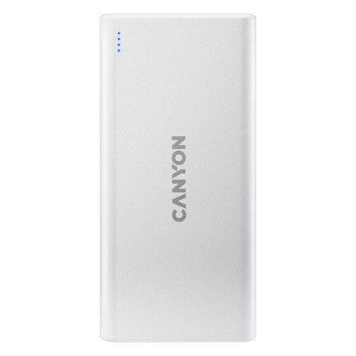 Външна батерия CANYON PB-106 - 10000 mAh, White