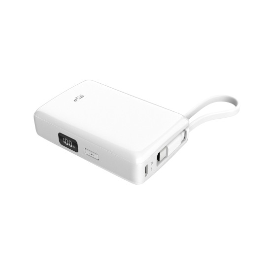 Външна батерия SILICON POWER CP10, 10000 mAh, White