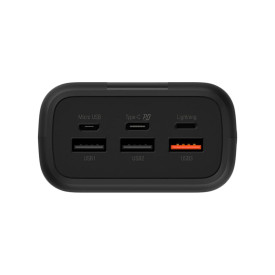 Външна батерия Silicon Power QX55, 30000 mAh, Type-C, Black