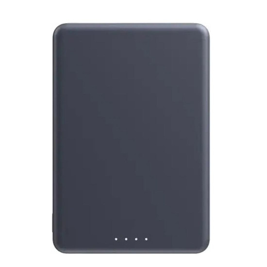 Външна батерия Xiaomi Super Slim Magnetic Power Bank, 5000 mAh, Black