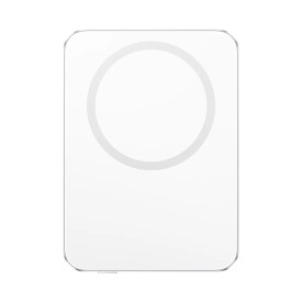 Външна батерия Xiaomi UltraThin Magnetic Power Bank, 5000 mAh, 15 W, магнитна, Glacier Silver