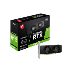Видеокарта MSI GeForce RTX3050 LP, 6GB OC