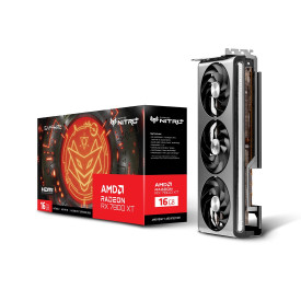 Видеокарта SAPPHIRE NITRO+ AMD Radeon RX 7800 XT, 16GB GDDR6, 256-bit, 2 x HDMI, 2 x DP