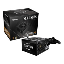 Захранване ASRock CL-550B, 550W, 80 Plus BRONZE